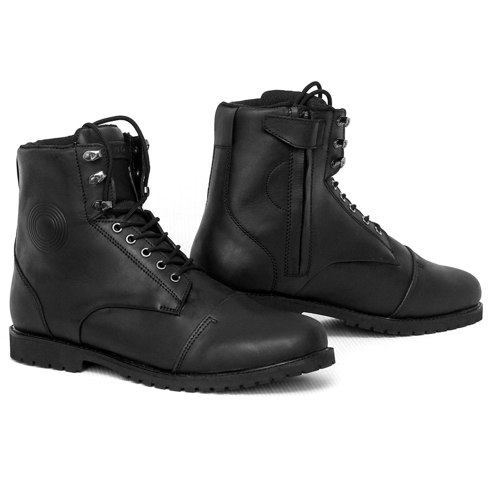 Dexter All Leather WP Urban Motorcycle Boots Black