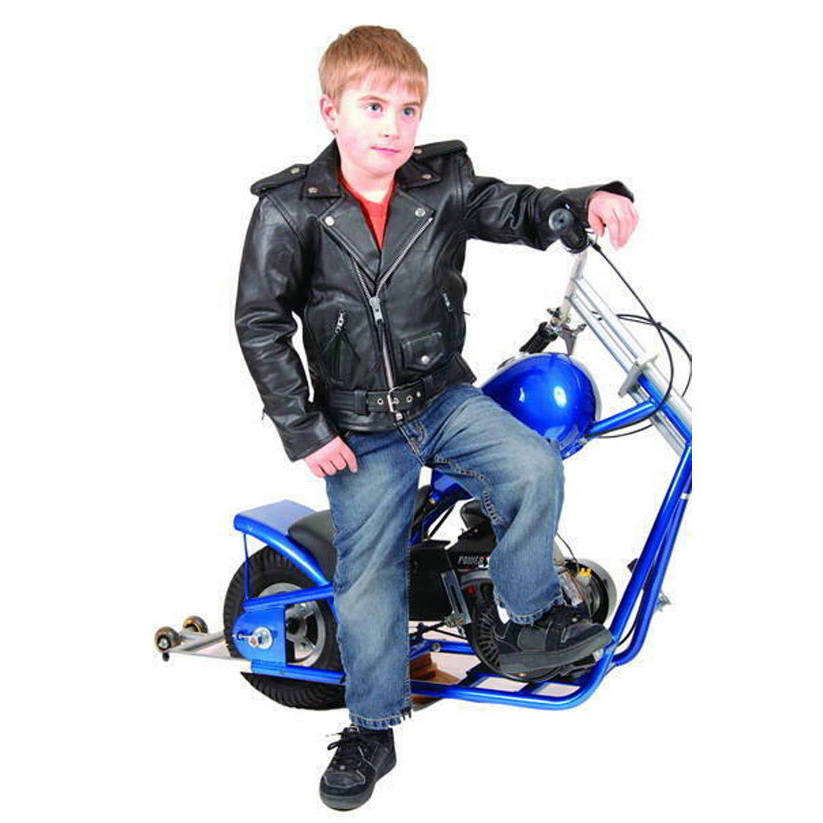 Vortex Youth Leather Motorcycle Jackets