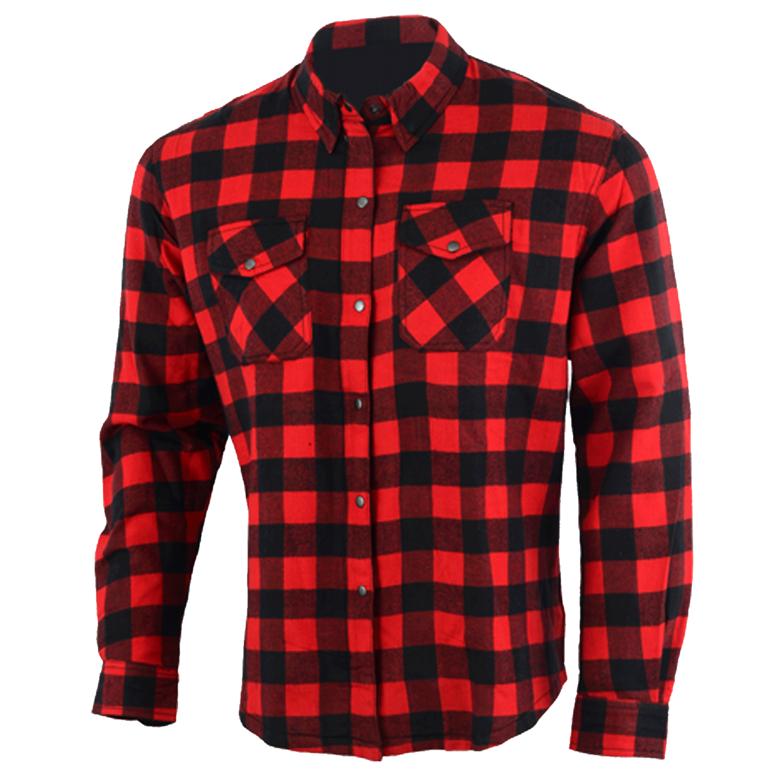 Exo Protective Lined with Kevlar Motorcycle Shirts Red / Black