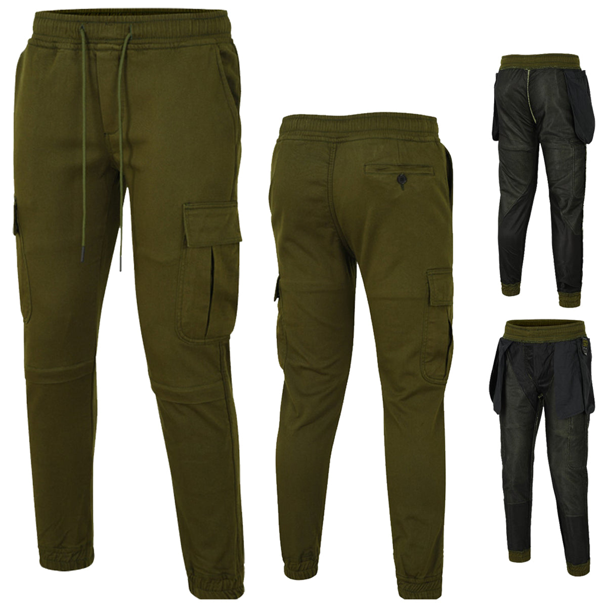 Charlie Casual Motorcycle Kevlar lined Jeans Green