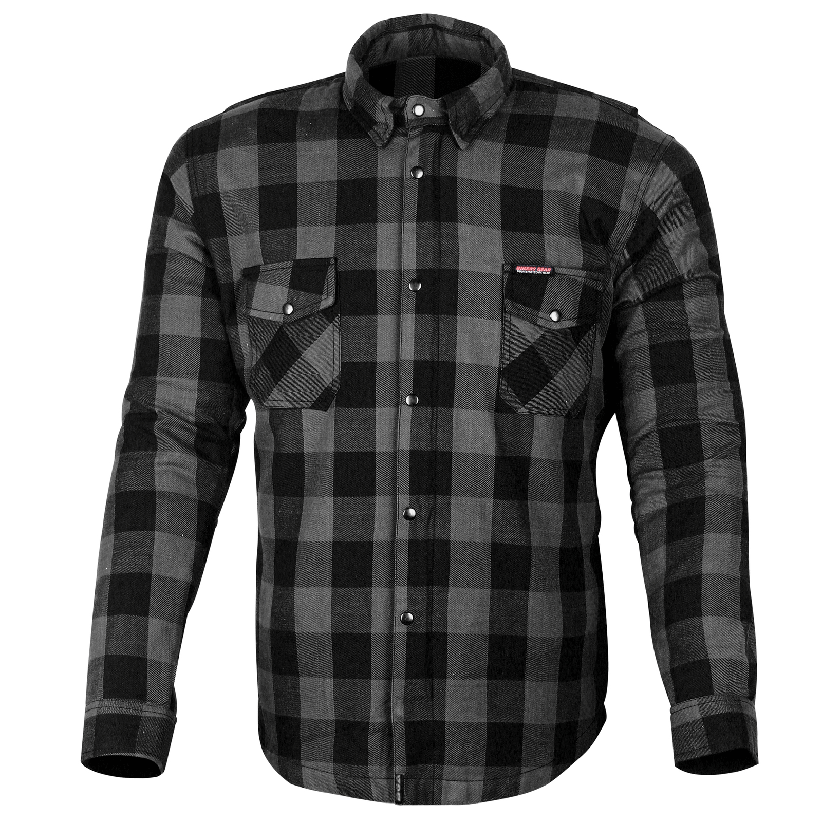 Exo Protective Lined with Kevlar Motorcycle Shirts Black / Grey