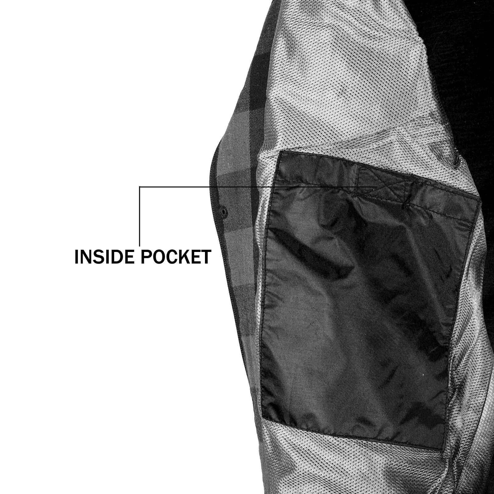 Exo Protective Lined with Kevlar Motorcycle Shirts Black / Grey