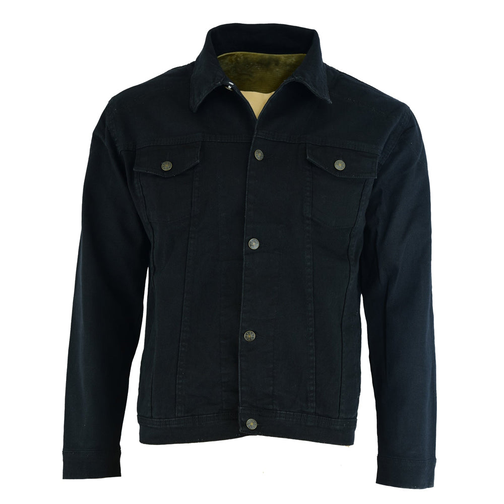 Jack Motorcycle Kevlar Lined Denim Jacket INC Armour