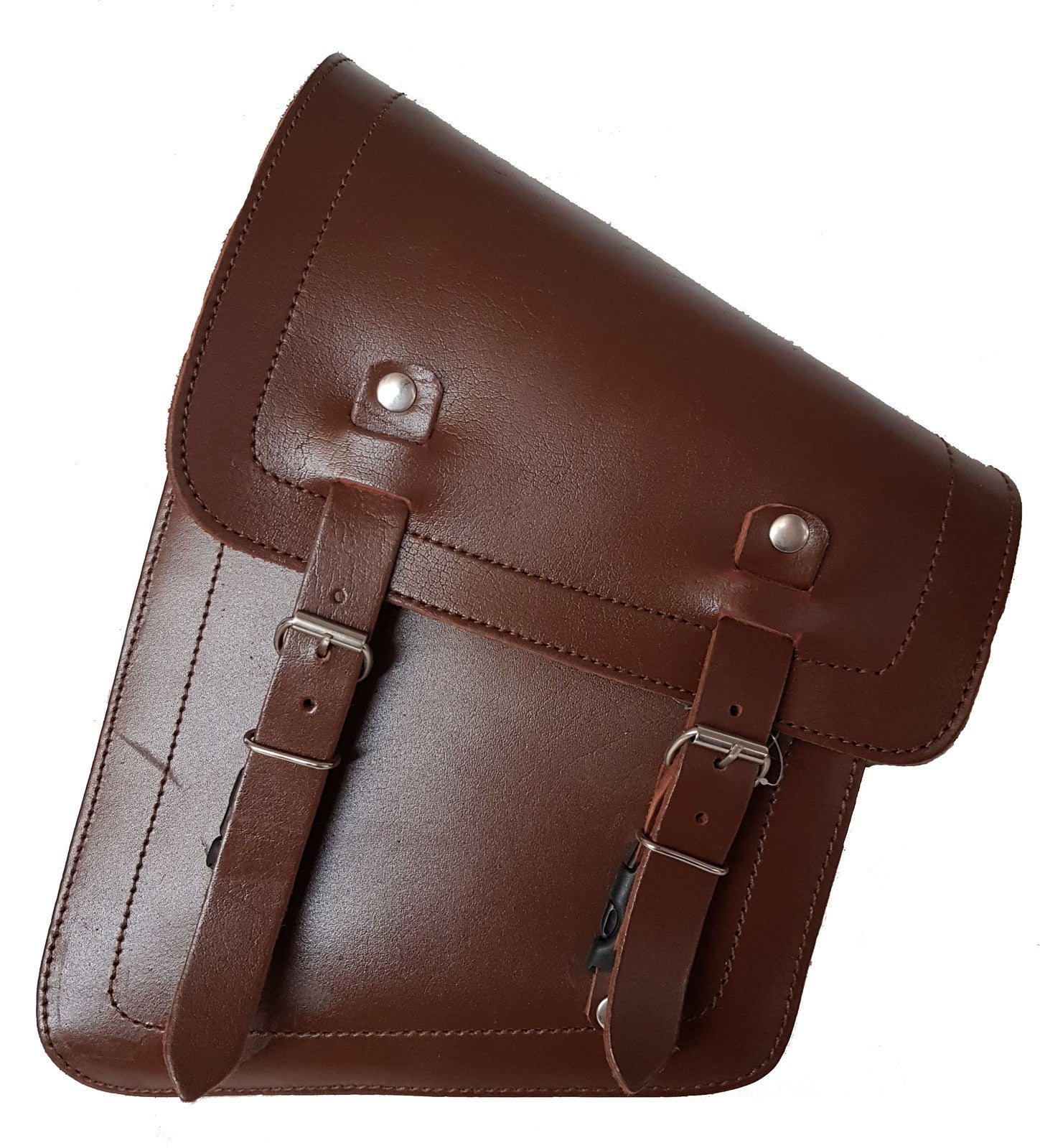 Freedon Motorcycle Softail Swingarm Bag Brown