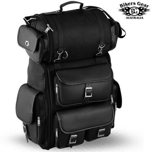 Hunter WP 2PC Side Open Sissy Bar Bag