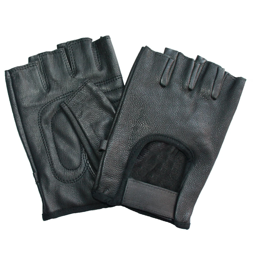 Moose Fingerless Motorcycle Gloves