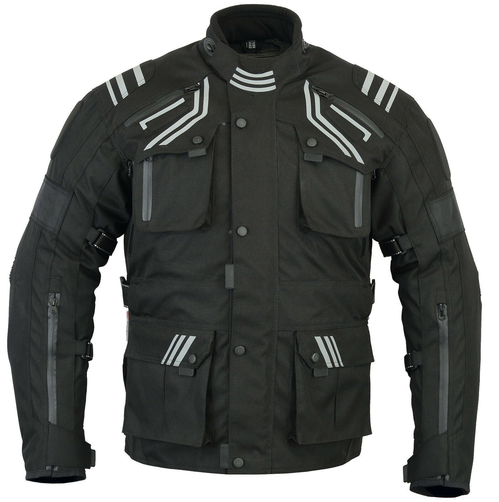 Velocity WP Motorcycle Textile Jacket Black