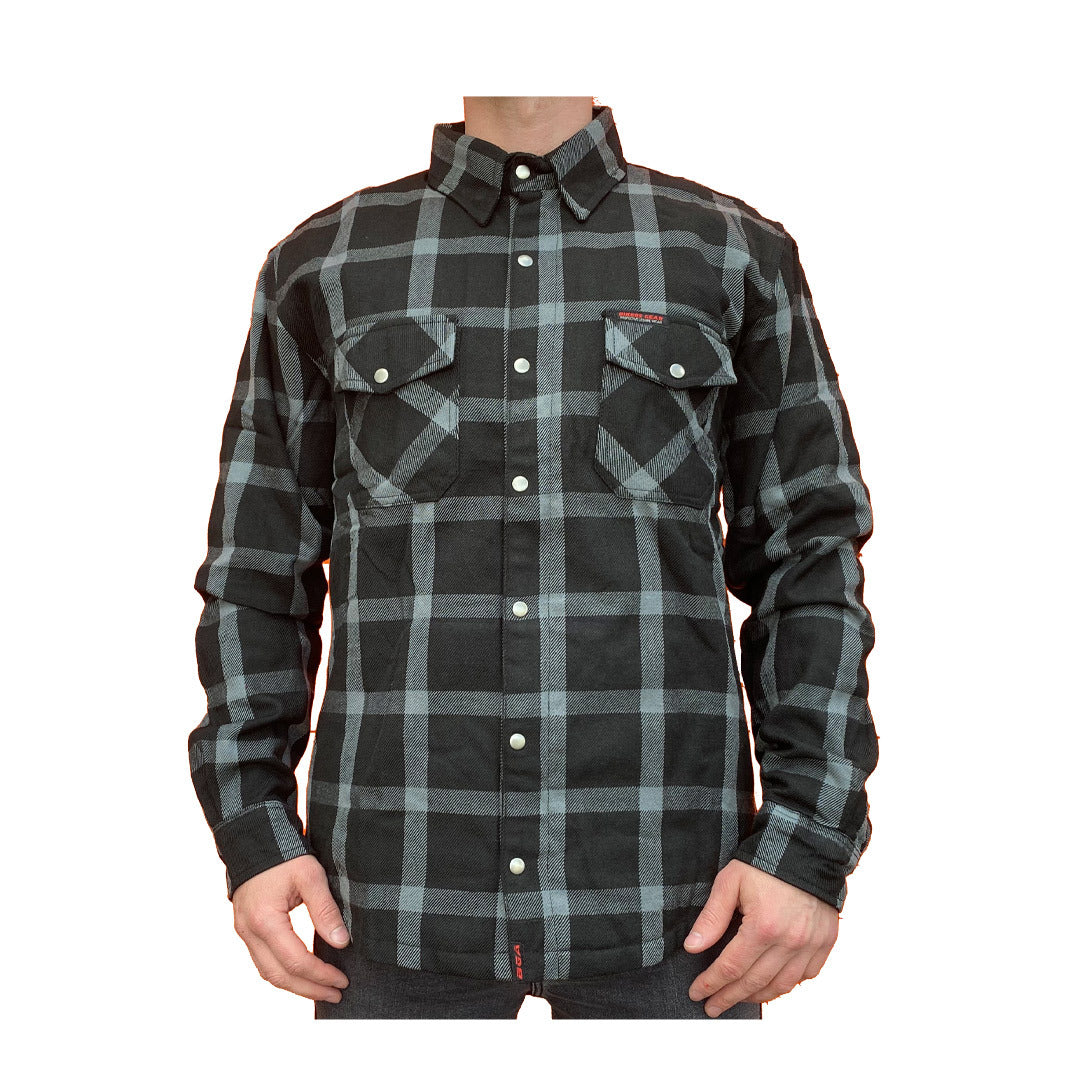 Noresman Protective Lined with Kevlar Shirt Black / Grey