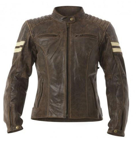 Roadster Lady Leather Jacket Brown