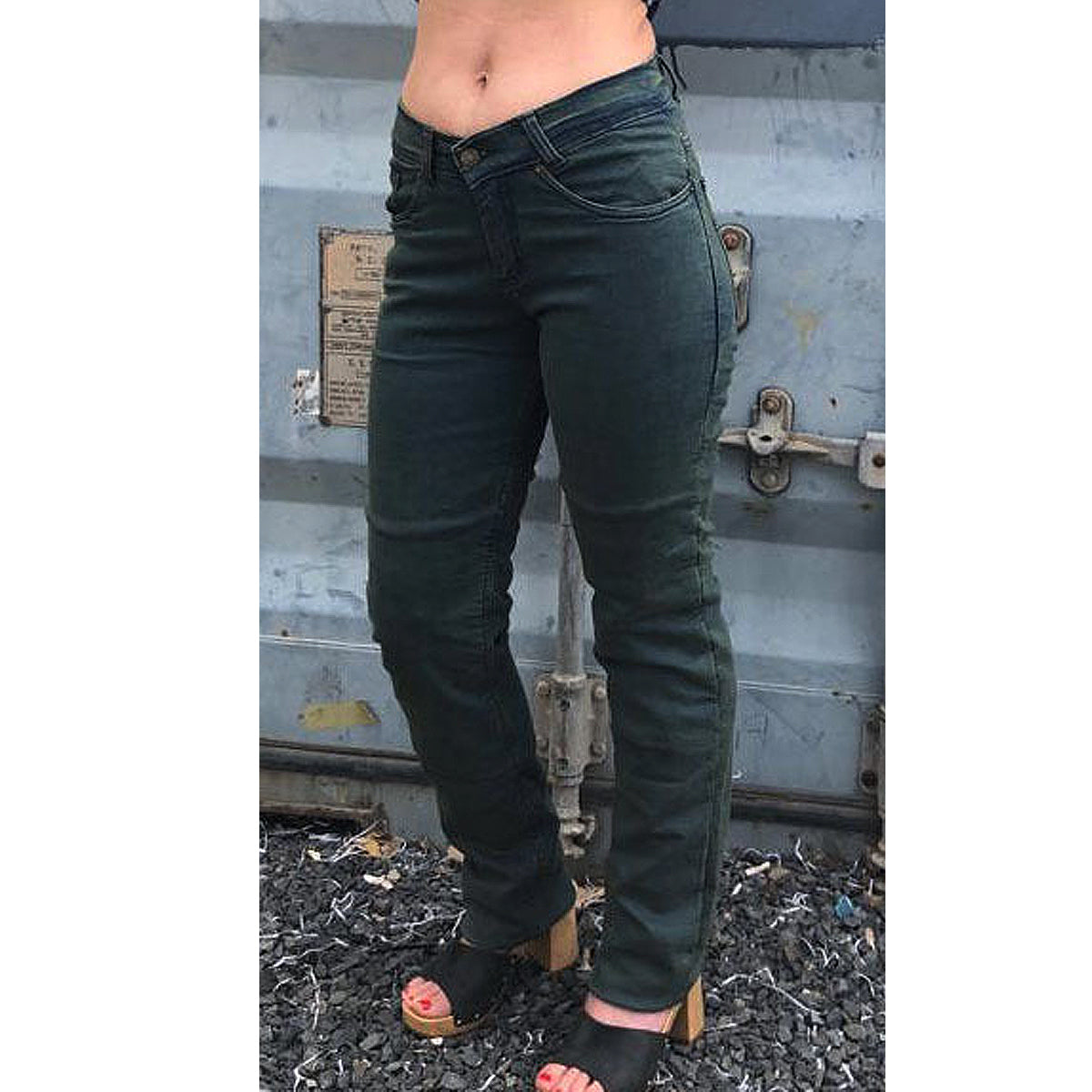 Falkor Women Vintage Motorcycle Kevlar Jeans