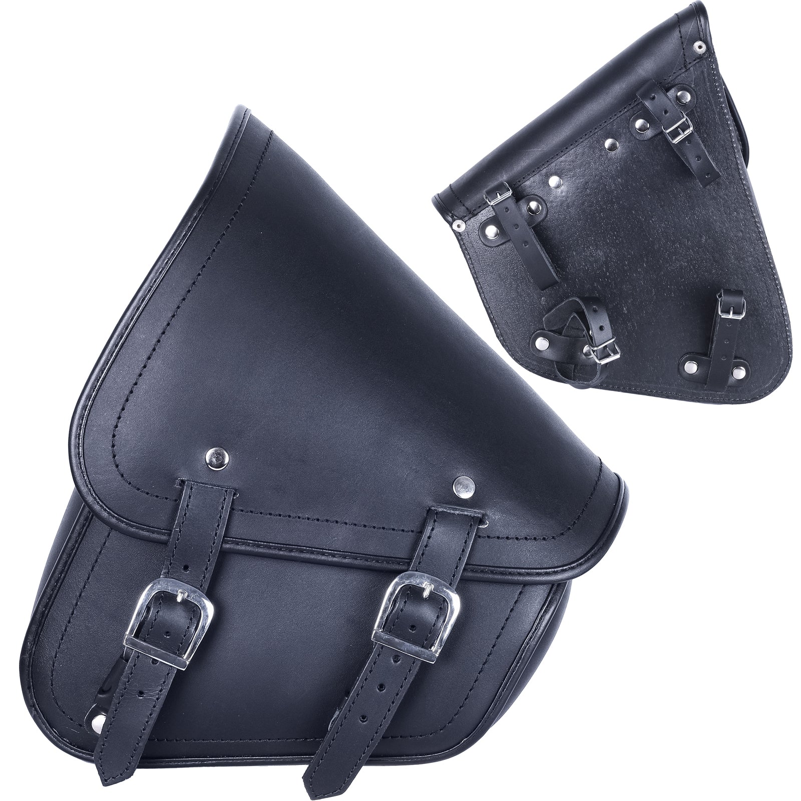 Bling Rounded Harley Softail Motorcycle Swing Arm Bag