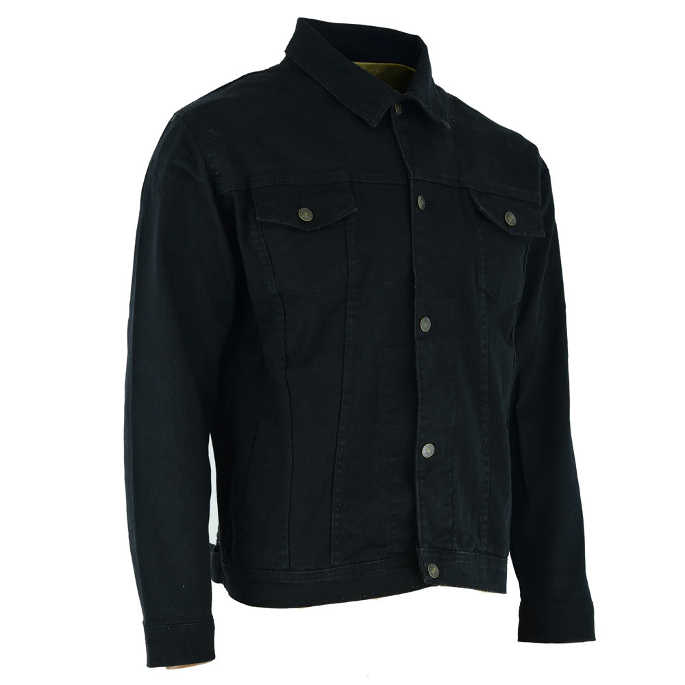 Jack Motorcycle Kevlar Lined Denim Jacket INC Armour