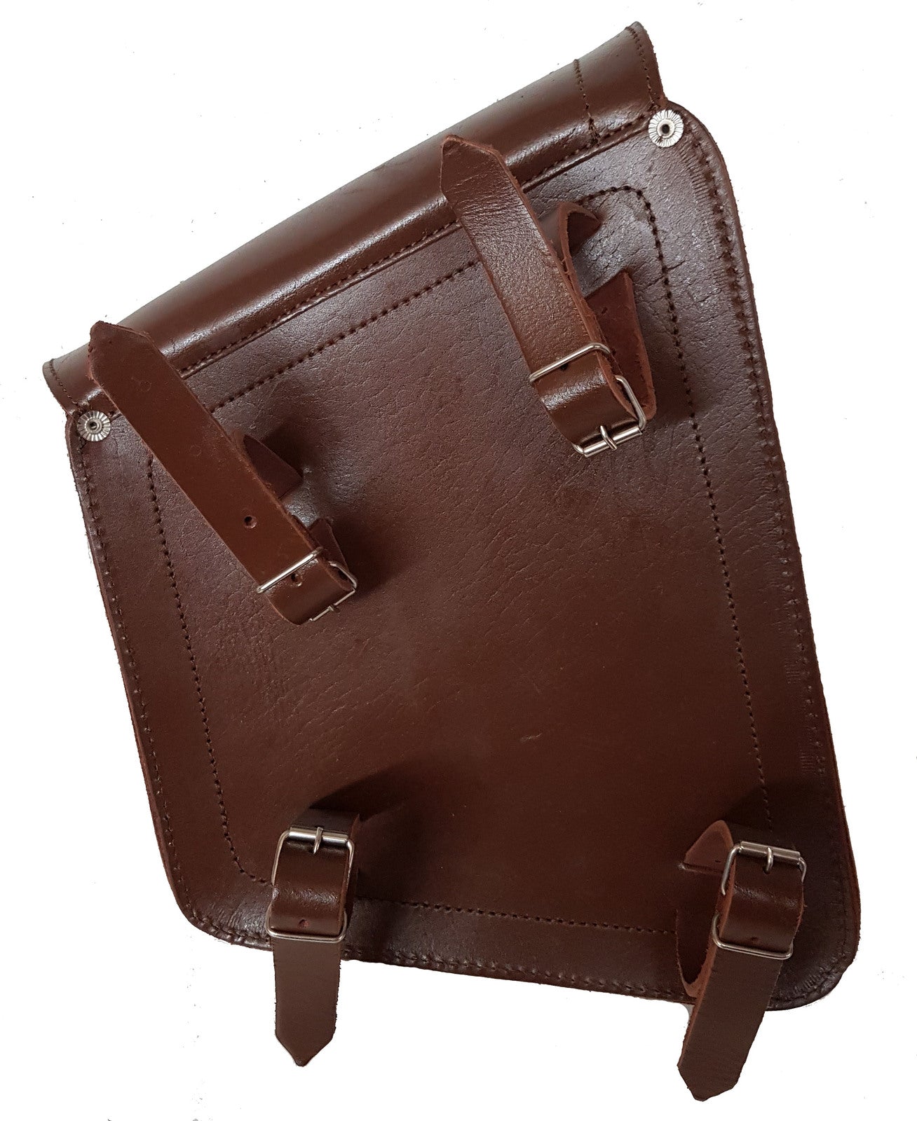 Freedon Motorcycle Softail Swingarm Bag Brown