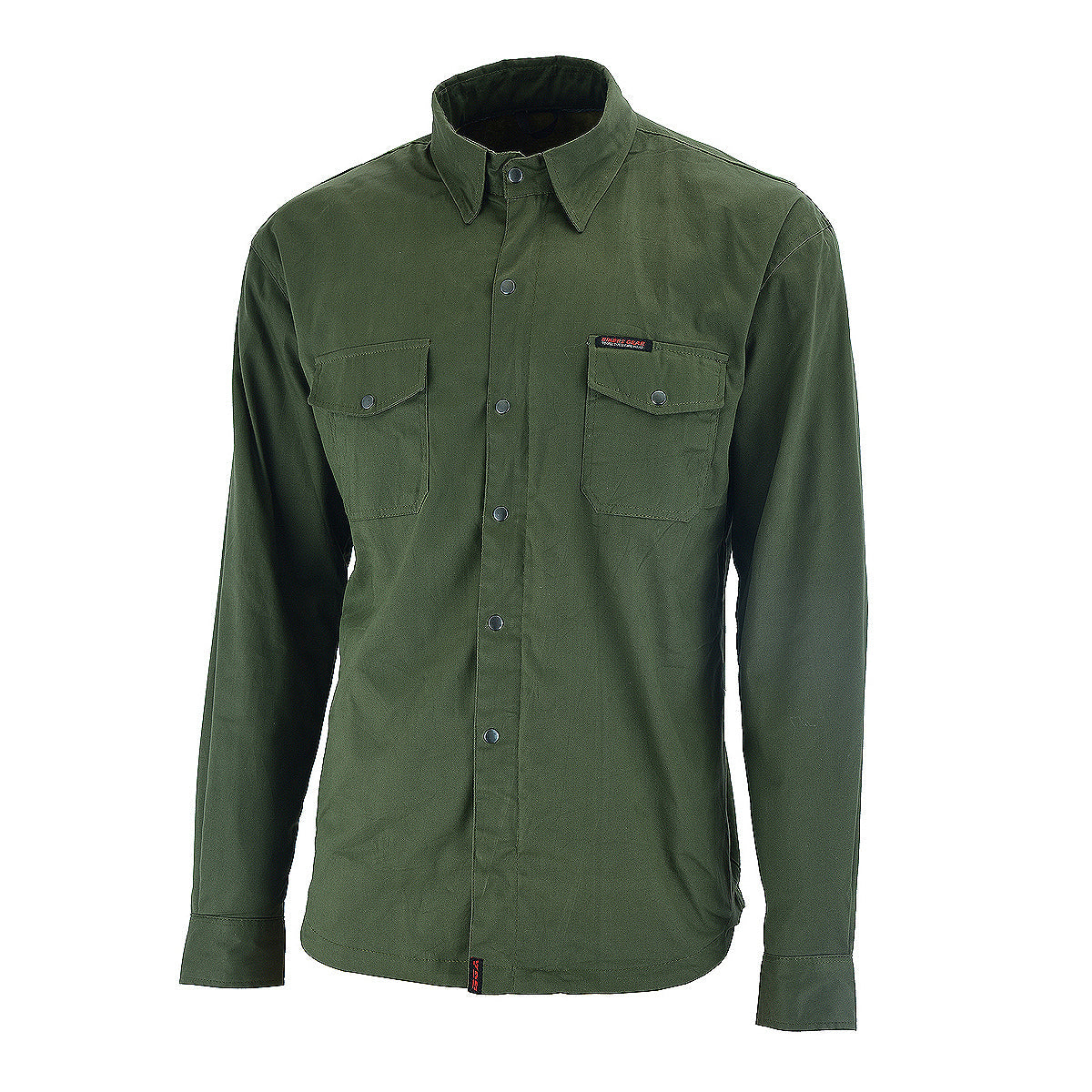 Icon HD Flannel Shirt Lined With Kevlar Olive Green