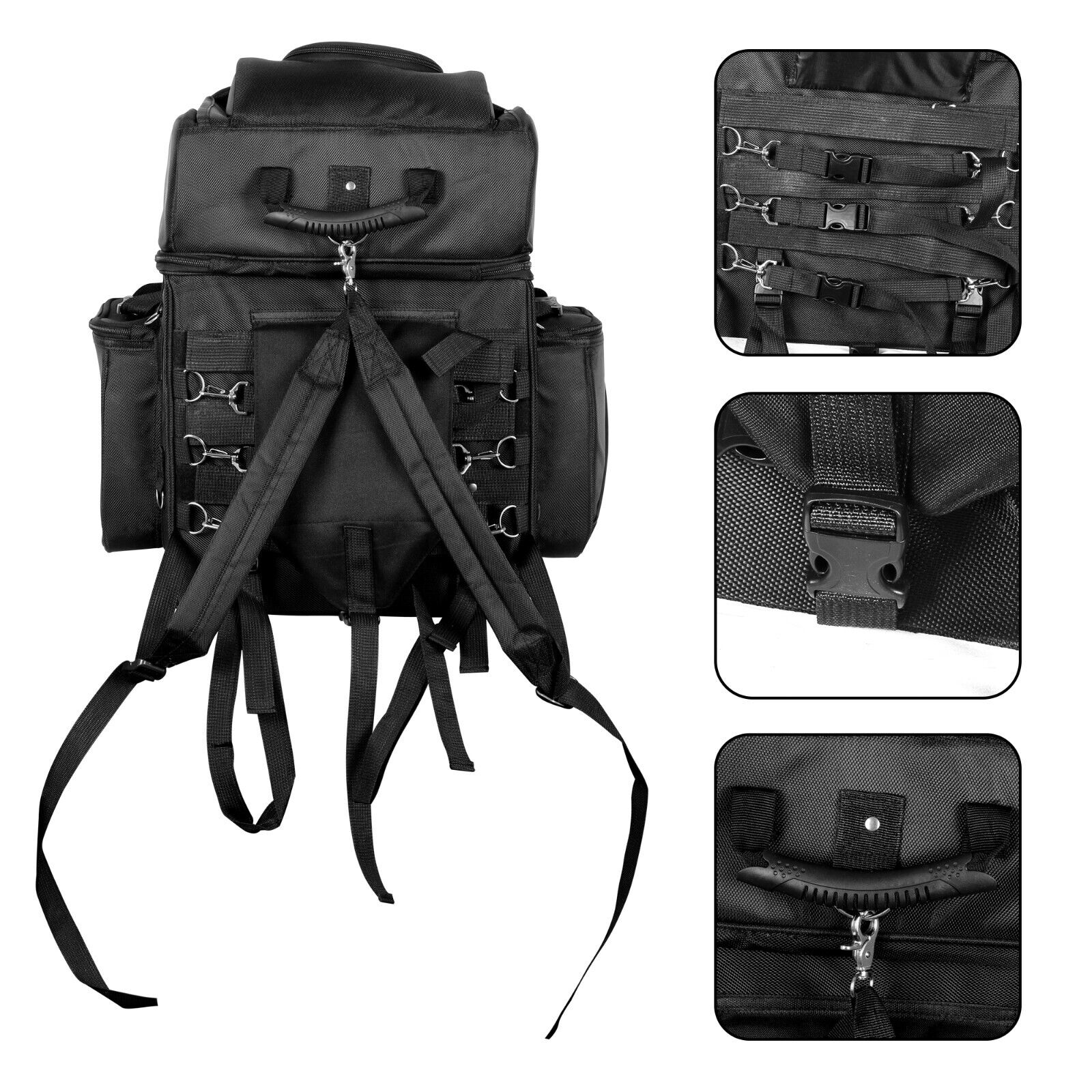 Castor Waterproof  Undy Motorcycle Sissy Bar Bag