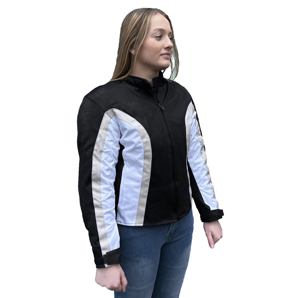 Women's Xena WP Motorcycle Jacket White