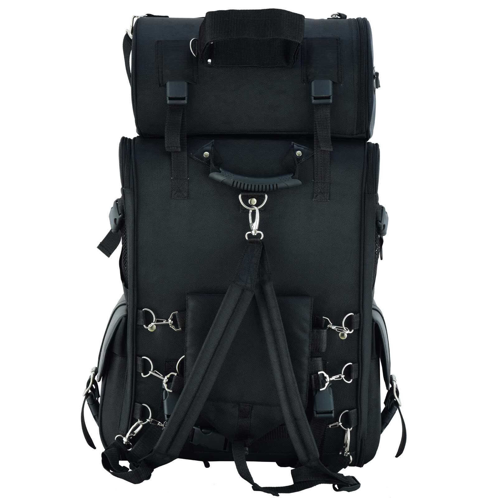 2 Piece Deluxe 3500 Motorcycle Sissy Bar Bag PLIAN