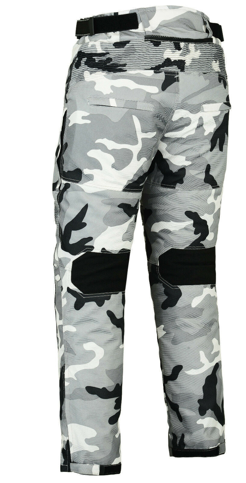 Phantom WP Motorcycle Textile Pants Camo Grey