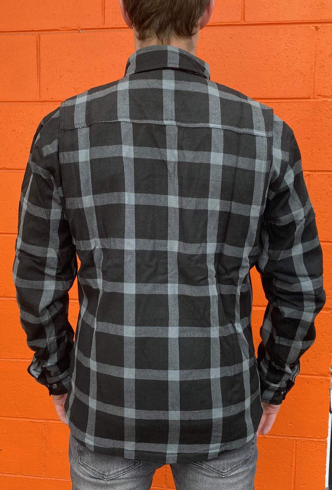 Noresman Protective Lined with Kevlar Shirt Black / Grey