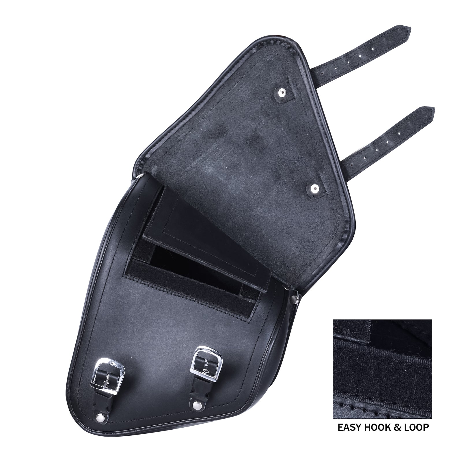 Bling Rounded Harley Softail Motorcycle Swing Arm Bag