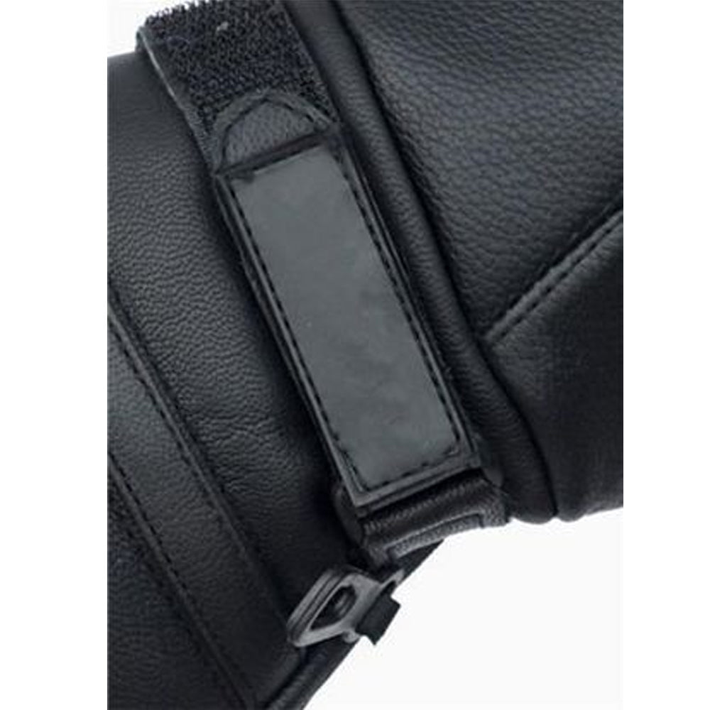 Leather Long Gauntlet Motorcycle Gloves