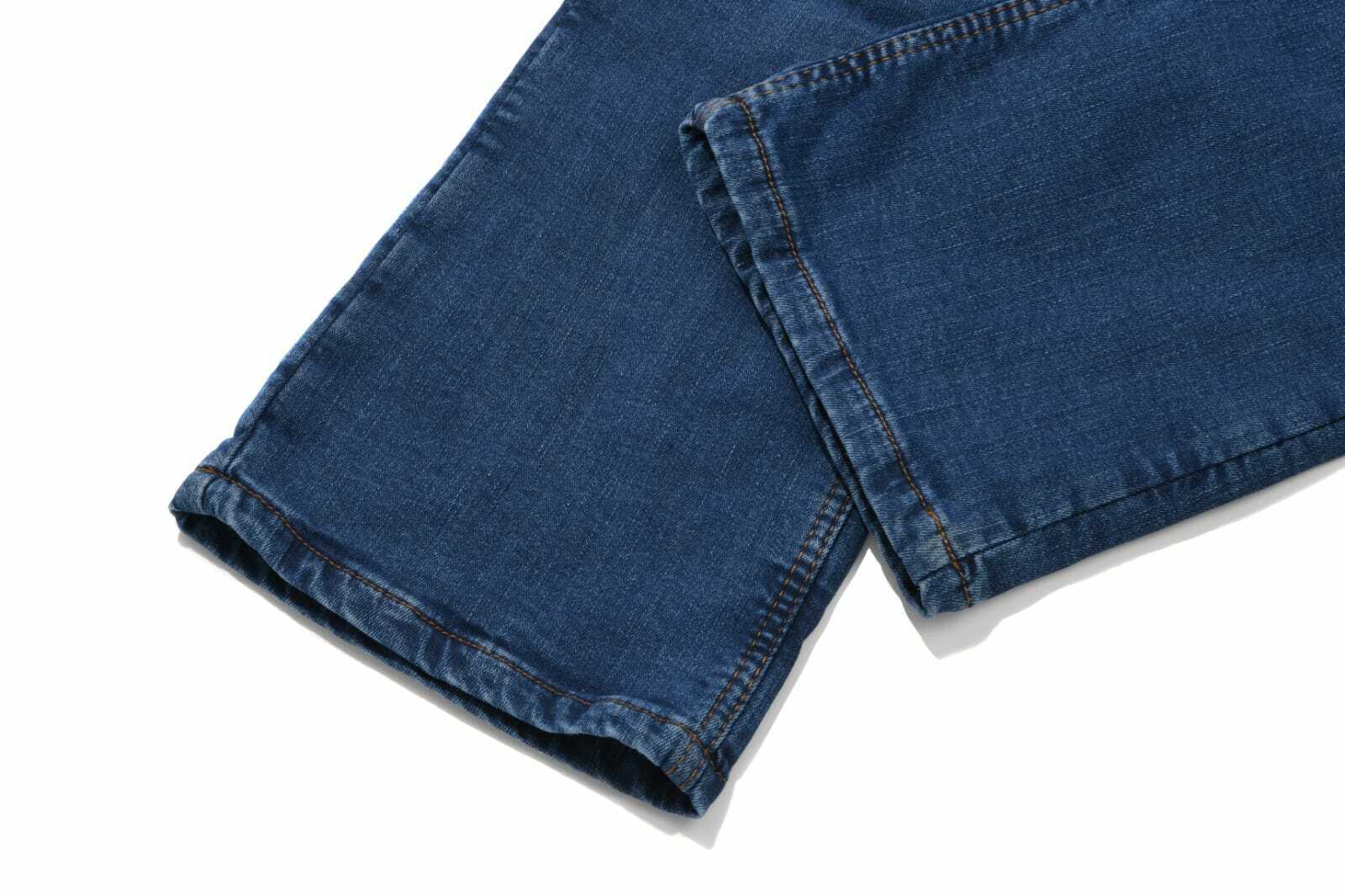 Boot Leg Lady Motorcycle Protective Lined With Kevlar Jeans Blue