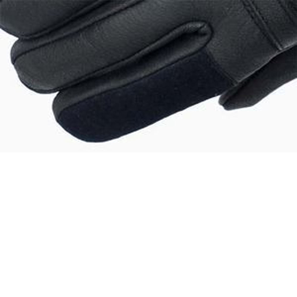 Motorcycle Gloves Leather Long Gauntlet