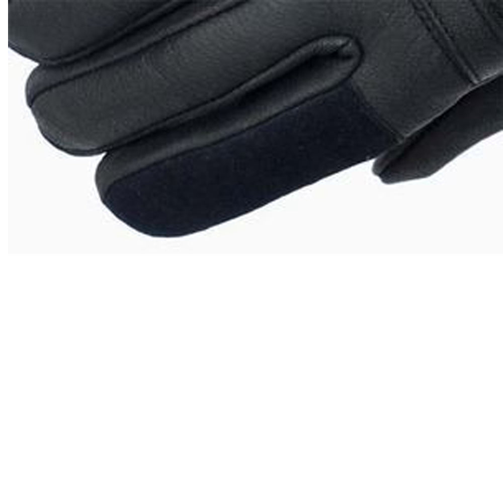 Leather Long Gauntlet Motorcycle Gloves