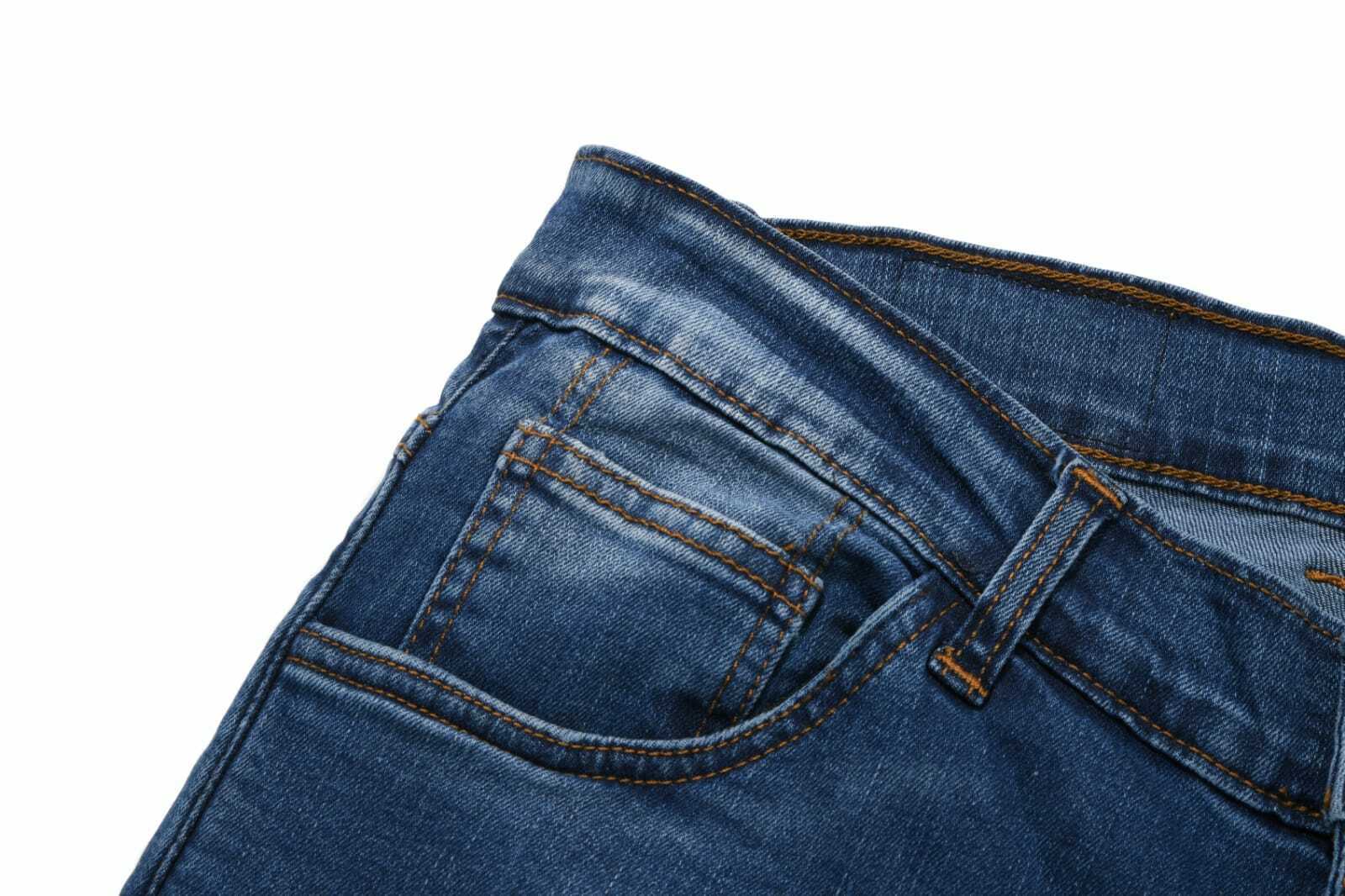 Boot Leg Lady Motorcycle Protective Lined With Kevlar Jeans Blue