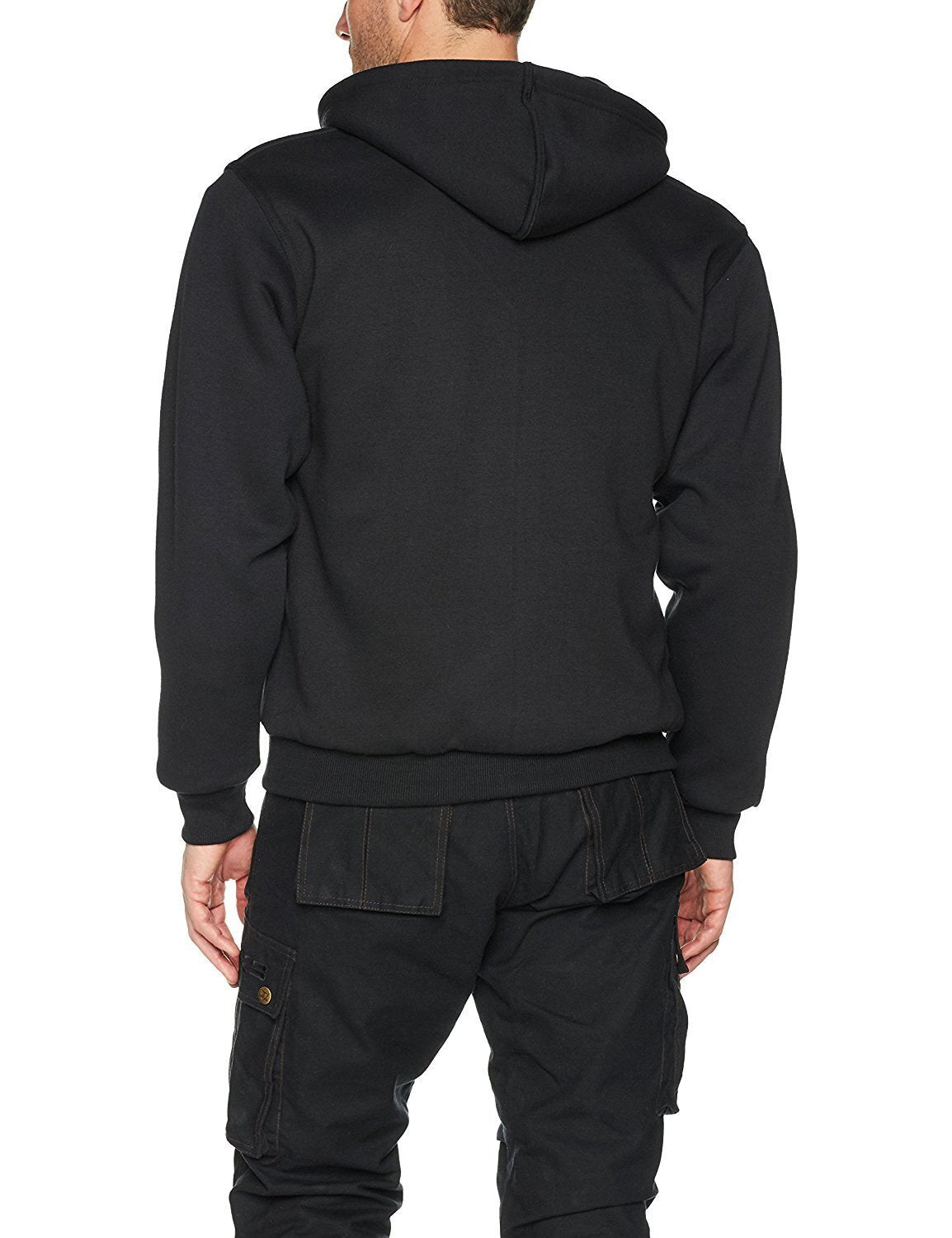 alpha Protective Motorcycle Kevlar Lined Hoodie Black