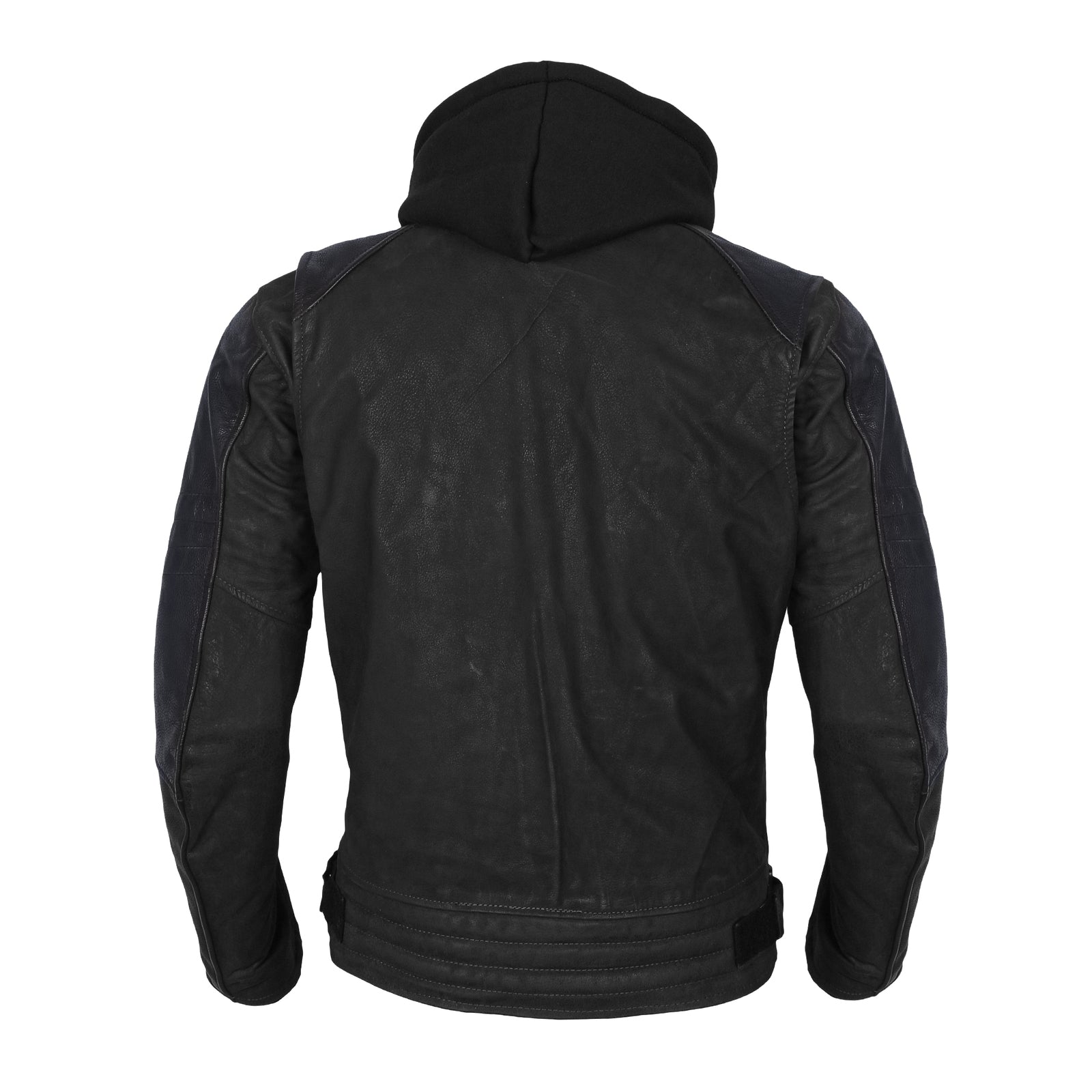 Cobar Nubuck Motorcycle Leather Jacket Black